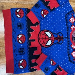 Marvel Spider-Man Sweater - Blue and Red